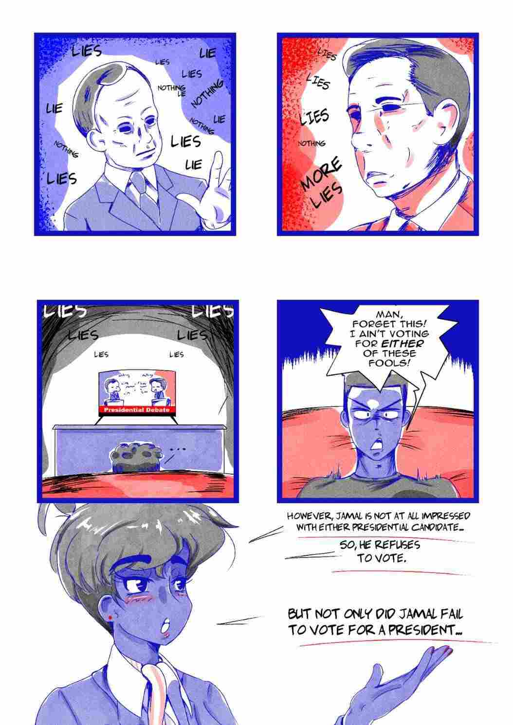 Eliminate Systemic Racism - VOTE! #1 - Consequences (Digital Comic) - Image 3