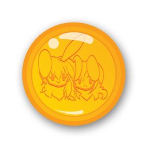 Black Streak Ball Vinyl Sticker