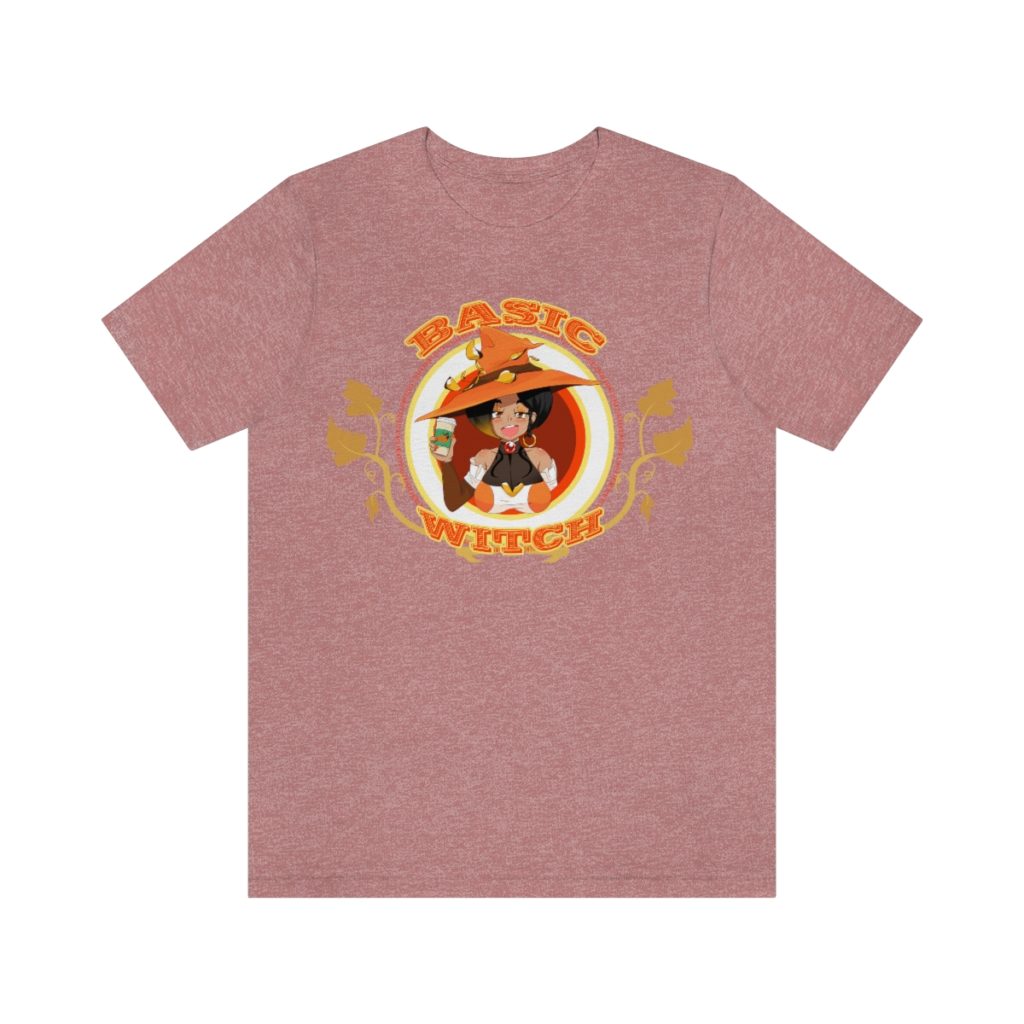 Basic Witch Tee Black Streak Anime