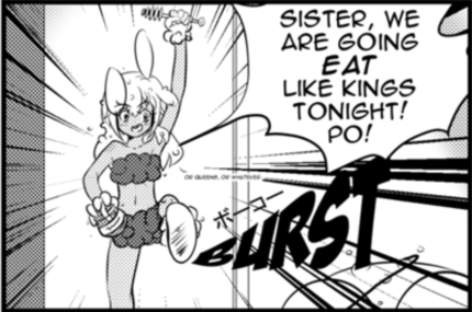 Anime Bunnies--Dusty Dirty Days