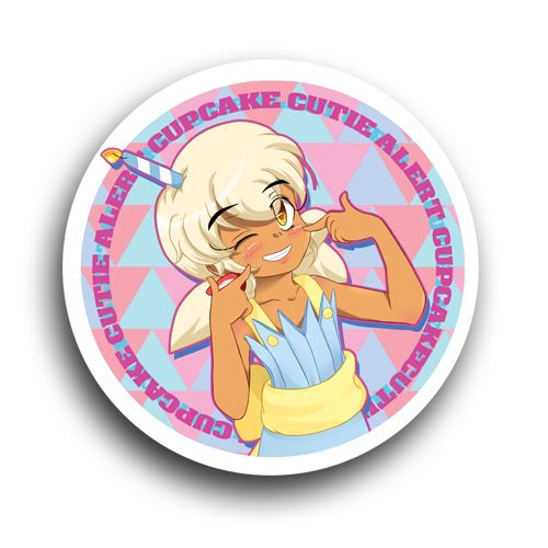 Cutie Alert Vinyl Sticker