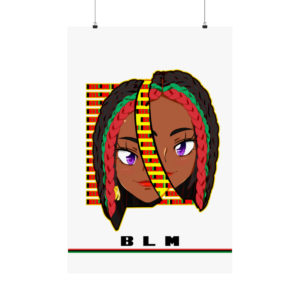 BLM Marley RBG Premium Matte vertical poster 24″ × 36″